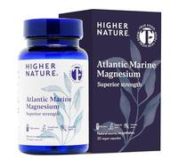 Higher Nature - Atlantic Marine Magnesium 300mg - Natural Source - True Food® Formula - High Strength Magnesium Supplements - Enhance Natural Calm, Supports Bone, Muscle, Sleep & Energy - 30 Capsules