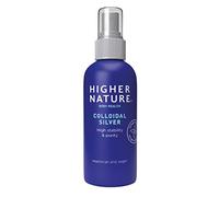 Higher Nature - Colloidal Silver - Purified Water with Premium Grade - Antiseptic, Disinfectant, Silver Spray - 100ml
