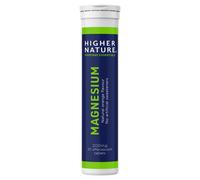 Higher Nature Magnesium Effervescent 200 mg Natural Orange No Artificial Sweeteners 20 Tablets