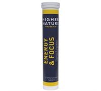 Higher Nature Energy & Focus Effervescent 13 tablets