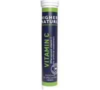 Higher Nature Fizzy C - Vitamin C Effervescent Tablets - 20 Tablets | Immune System Support, Vitamin C 1000mg, Vegan