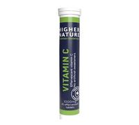 Higher Nature - Fizzy C - Vitamin C Effervescent Tablets - Immune System Support - Vitamin C 1000mg - Vegan - 20 Tablets x 3 (Pack of 3)