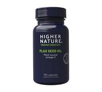 Higher Nature Flaxseed Oil Capsules 180 Capsules