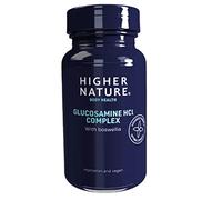 Higher Nature - Glucosamine H omplex - High Strength - Support Staying Active - with Boswellia - Vegetarian & Vegan - 90 Tablets