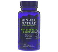 HIGHER NATURE - High Strength B Complex - Complete B Vitamin Formula - 90 CAPS