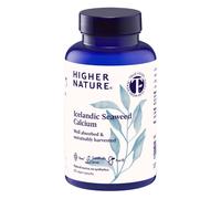 Higher Nature - Icelandic Seaweed Calcium - True Food® Formula - 260mg Natural Source - Clinically Proven Calcium Supplement - Supports Bones, Teeth & Digestive Enzyme Function - 60 Capsules
