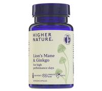 Higher Nature Lion's Mane & Ginkgo 30 Capsules