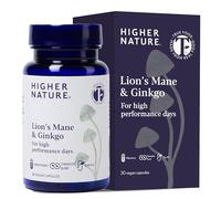 Higher Nature Lion's Mane & Ginkgo 30 Capsules