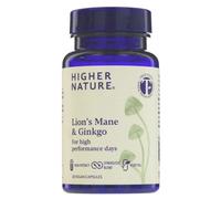 Higher Nature Lion's Mane & Ginkgo 30 Capsules