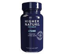 Higher Nature Lysine 500mg Vegetable Tablets 90 Tablets