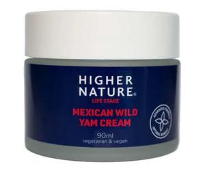 Higher Nature Mexican Wild Yam Cream 90ml for Women's Health