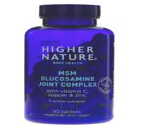 Higher Nature Msm Glucosamine Joint Complex 90 Tablets