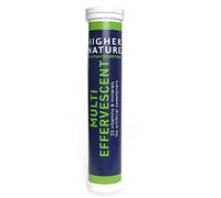 Higher Nature - Multi Effervescent - 22 Essential Vitamins and Minerals - Gluten-Free - Multivitamin Vegetarian - 20 Tablets