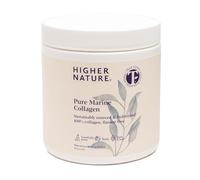Higher Nature Pure Marine Collagen 185g Powder - True Food® Formula - 100% Hydrolysed Collagen Powder for Skin Hydration, Elasticity, and Muscle Recovery - Collagen Supplements for Women and Men