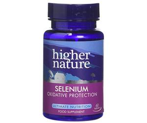 Higher Nature Selenium 200ug - 60 Tablets | For Immune Support, Oxidative Stress Protection, Hair and Nails Health, Thyroid Support and Selenium Supplements