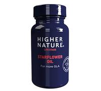Higher Nature - Starflower Oil 1000mg - PMS & Menopause Support - Gluten Free - Starflower Oil Capsules 1000mg - 90 Capsules
