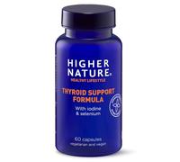 Higher Nature - Thyroid Support Formula - with Iodine & Selenium - Thyroid Support Supplement - Vegetarian & Vegan - 60 Capsules
