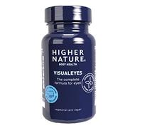 Higher Nature - VisualEyes - Supports Vision - Lutein, Zeaxanthin, Bilberry & Essential Vitamins - 10 Active Ingredients - Vegan - 90 Capsules