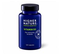 HIGHER NATURE Vitamin D3 - 120 Capsules