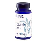 Higher Nature Vitamin D3 Capsules 2000 IU High Strength Immune, Bone & Muscle Support 120 Capsules