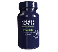 Higher Nature - Vitamin D3 - Supports Immunity - Supports Muscle Function - The Sunshine Vitamin - 120 Capsules