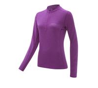 Higher State L/S 1/4 Zip Neck Women's Top | UK S in Sparking Grape