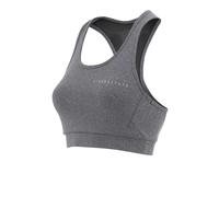 Higher State Marl Women's Low Impact Crop Top | UK XS in Grey Marl