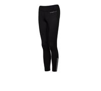 Higher State Panelled Marl 7/8 Women's Running Tights | UK L in Grey Marl