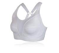 Higher State Run Women's Medium Impact Sports Bra White