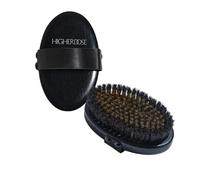 HigherDOSE Supercharge Copper Body Brush - Lymphatic Drainage Dry Brush for Toxin & Fat Removal, Exfoliating, Cellulite Reduction, Soft Skin