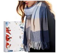 HIGHEVER Ladies Scarf Christmas Gifts for Women: Stocking Fillers Secret Santa Xmas Gifts for Women Cashmere Tartan Scarf Mum, Ladies Scarves Ladies Scarf Christmas Scarf for UK