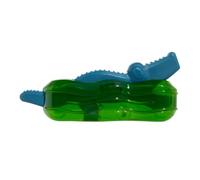 HighFigh Crocness Monster Dog Toy, Super Chewer, Rubber and Nylon, Durable Textures, 4x4x15 cm