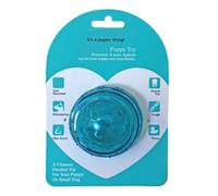 HighFigh Puppy Ball, Blue, Germ Smart Dog Toy, Antimicrobial Protection Against Bacteria, Mould, and Fungi