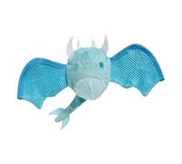 HighFigh The Dragon Dog Toy, Super Chewer, Rubber Core with Squeaker, Flappy Wings, 6x6x19 cm