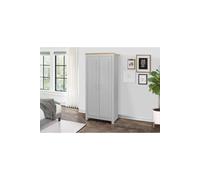Birlea Highgate 2 Door Wardrobe Grey And Oak, Grey
