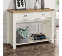 Highgate Console Table - 2 Drawer - Cream Painted