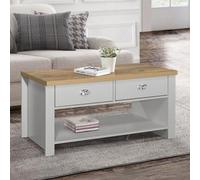 Highgate Grey Painted 2 Drawer Coffee Table