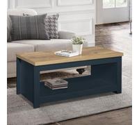 Highgate Navy Blue Painted 105cm Coffee Table