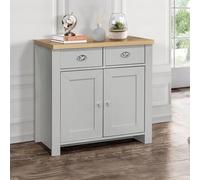 Highgate Small Sideboard - 2 Door - Grey Painted