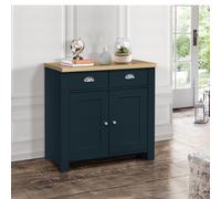 Highgate Small Sideboard - 2 Door - Navy Blue Painted