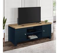 Highgate TV Unit - 2 Door - Navy Blue Painted
