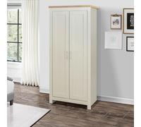 Highgate Wardrobe - 2 Door - Cream Painted