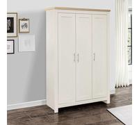 Highgate Wardrobe - 3 Door - Cream Painted