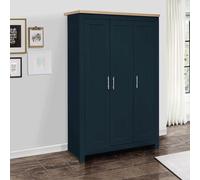 Highgate Wardrobe - 3 Door - Navy Blue Painted