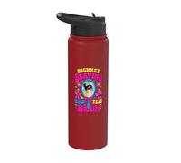 Highkey Slaying Test Acing Stainless Steel Insulated Water Bottle
