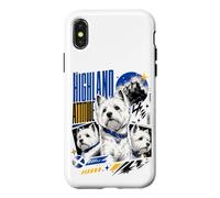 Highland Attitude Westie Scotland Dog Case for iPhone X/XS