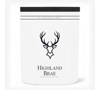 Highland Brae, Rhubarb and Plum Scented Candle, Hand Poured Natural Soy Wax, 220 gm, Gift Boxed