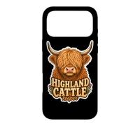 Highland Cattle Cow Scottish Farmer Gift Coo Case for iPhone 17 Pro Max