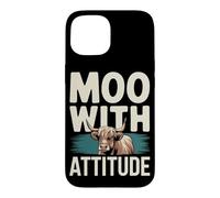Highland Cattle Fan Adorable Shaggy Cows and Rustic Charm Case for iPhone 15