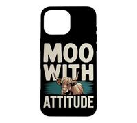 Highland Cattle Fan Adorable Shaggy Cows and Rustic Charm Case for iPhone 16 Pro Max